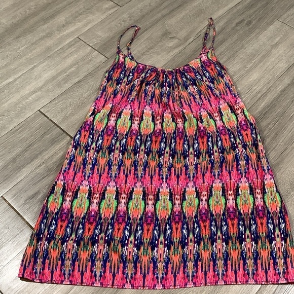 Tommy Bahama Multicolor Spaghetti Adjustable Strap Slip-on Beach Dress size L - Picture 7 of 10